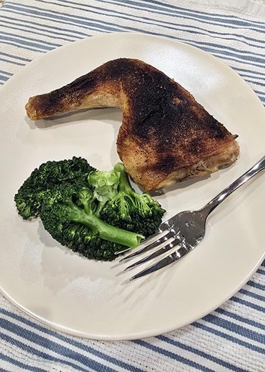 Oven Baked Chicken Quarters